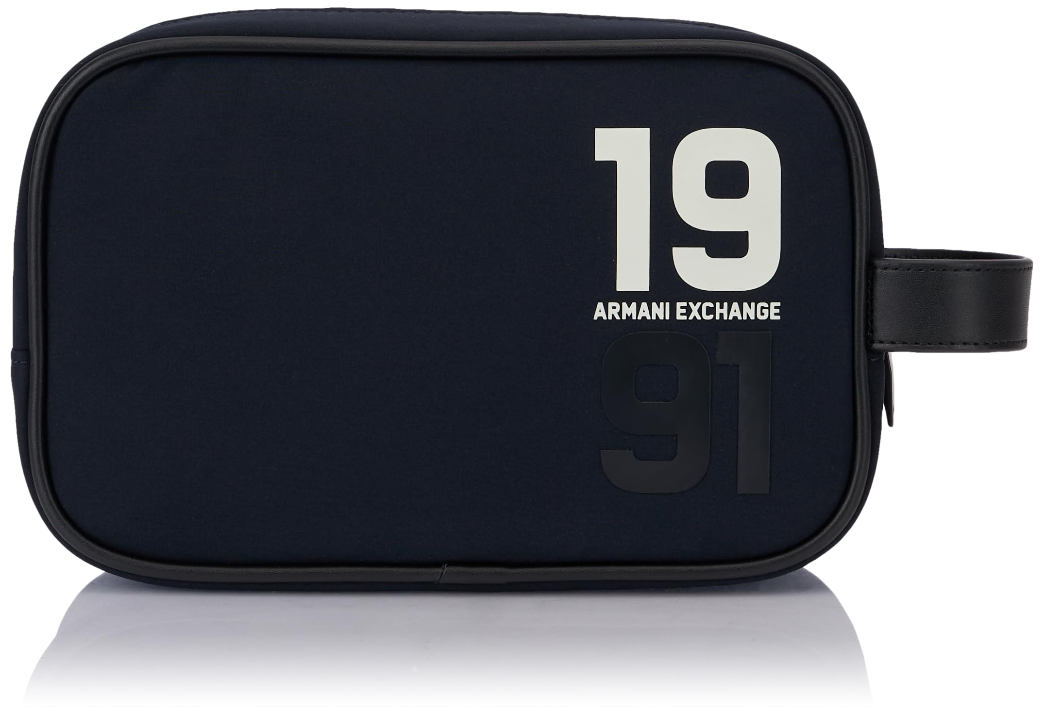 Armani Exchange Hombre Negro - Ninety-One, Front Logo, Belleza,