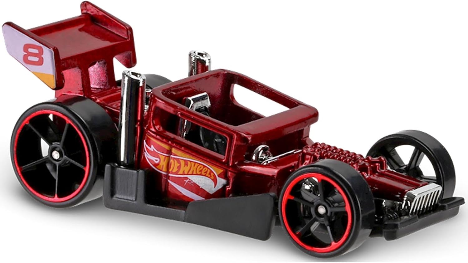 Hot Wheels 2016 Race Team Bone Speeder 7/250 Dark Red