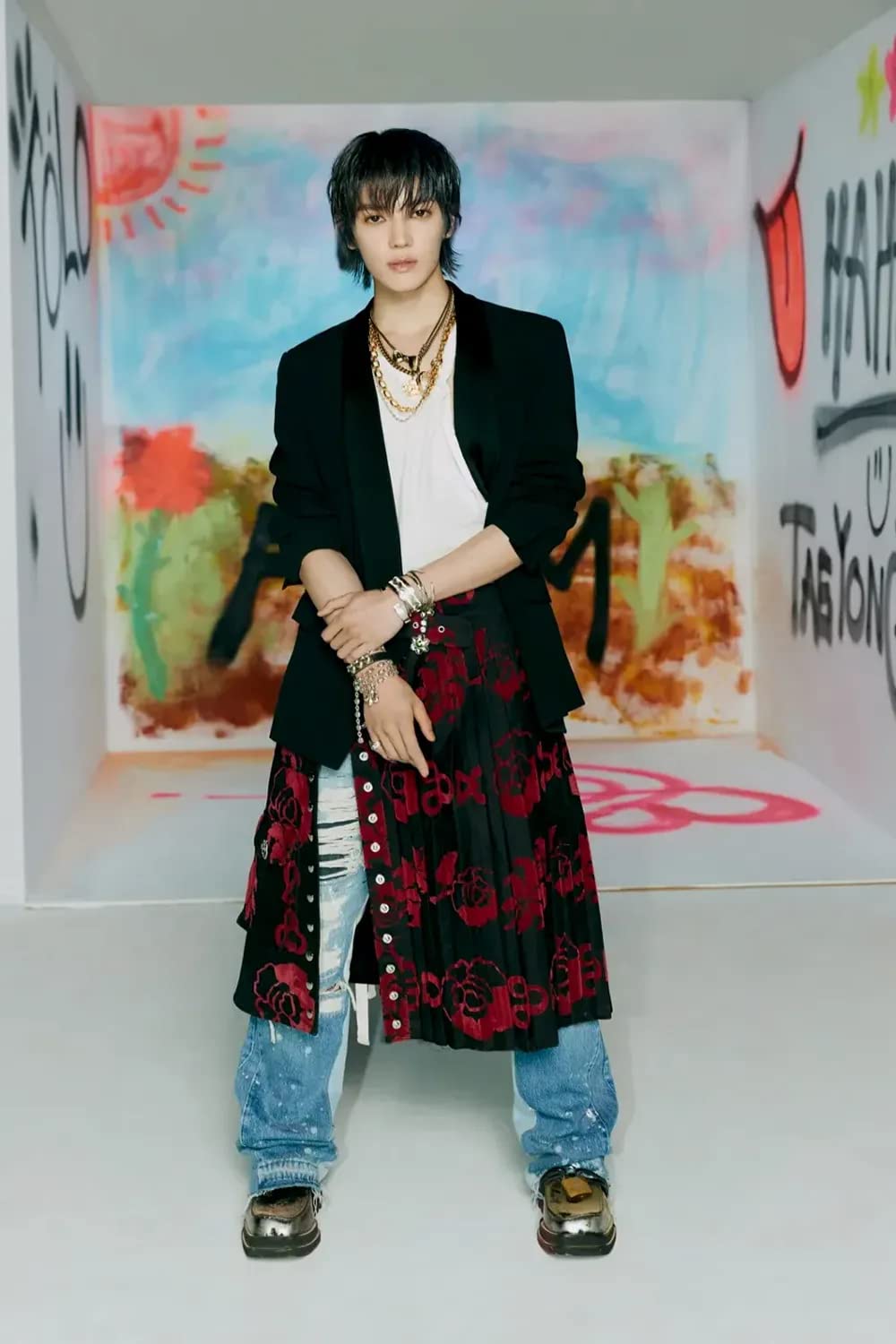 NCT Taeyong SHALALA 1st Mini Album Contents+POB+Tracking Sealed Collector Version