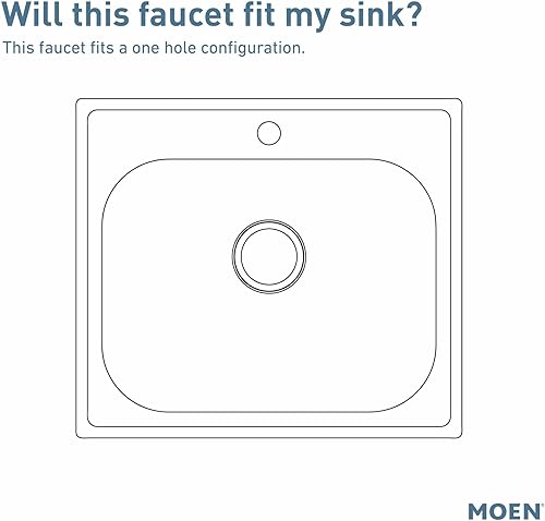 Miniatura 9 de Moen Weymouth S73004EVC - Grifo de cocina con pulverizador extraíble cromado sin contacto con control de voz y potencia