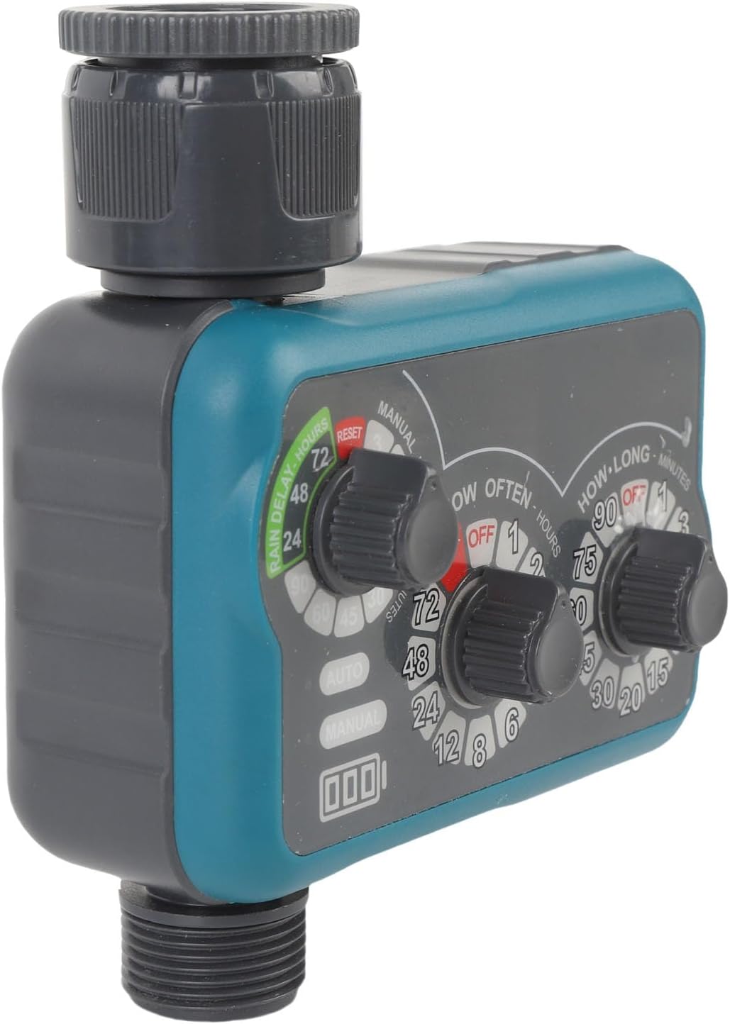 Generic Watering Timer Energy Saving Sprinkler Timer with Rain Delay for Garden Irrigation