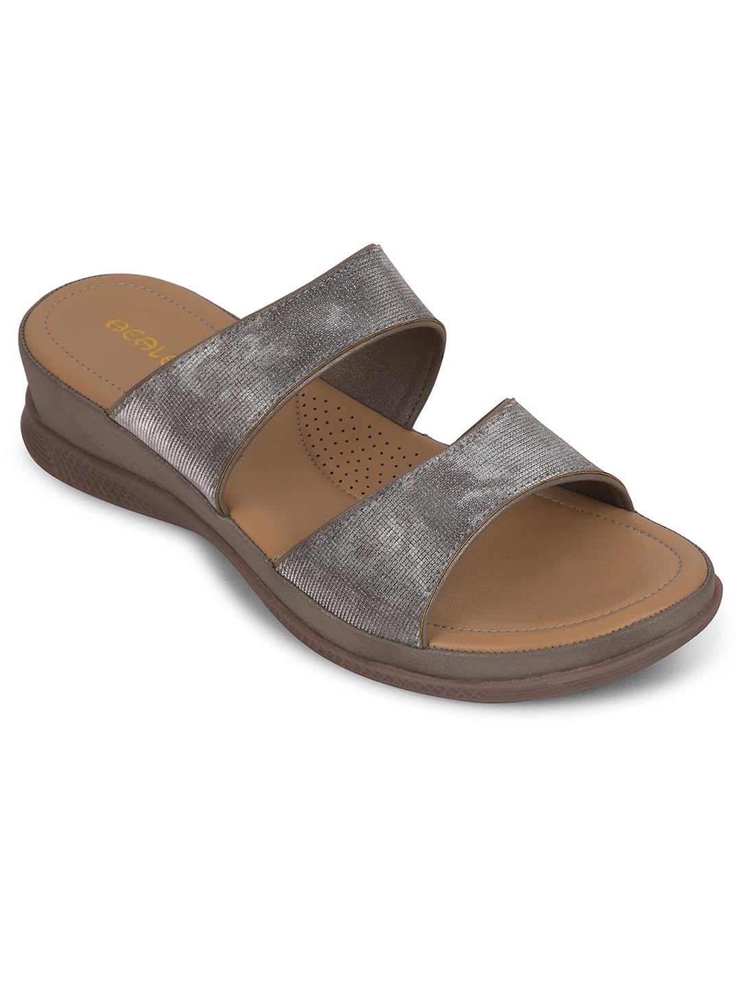 Healers S424 03 Casual Slipper For Women With TPR Sole | Comfortable and Lightweight | Trendy Design PU Outolse| Durable Soft Insole | Stylish Footwear and Cushioned Footbed-image-25