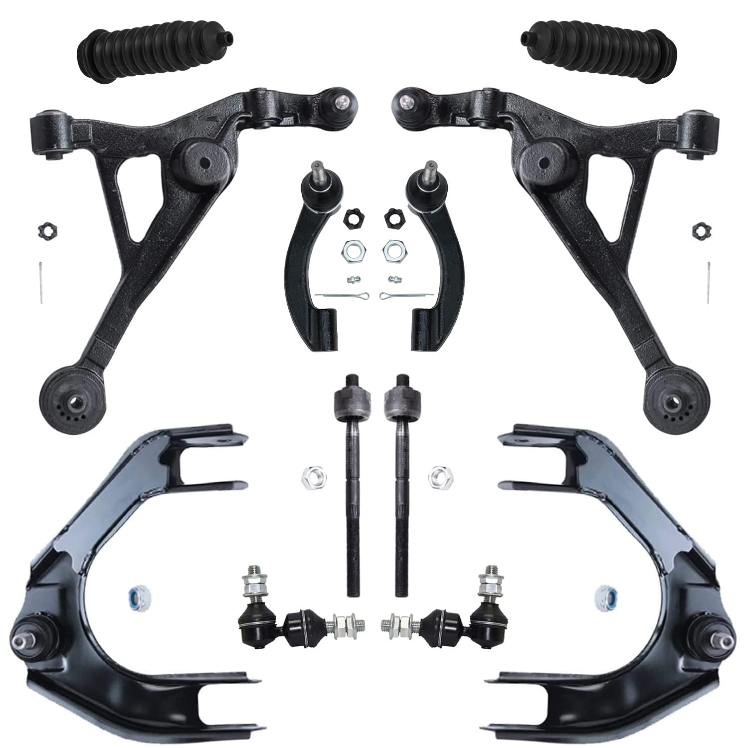 Detroit Axle - Front 12pc Control Arms Kit for Chrysler Sebring