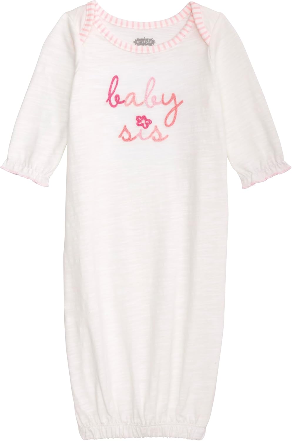 Mud Pie Baby Girl "Baby Sis" Gown