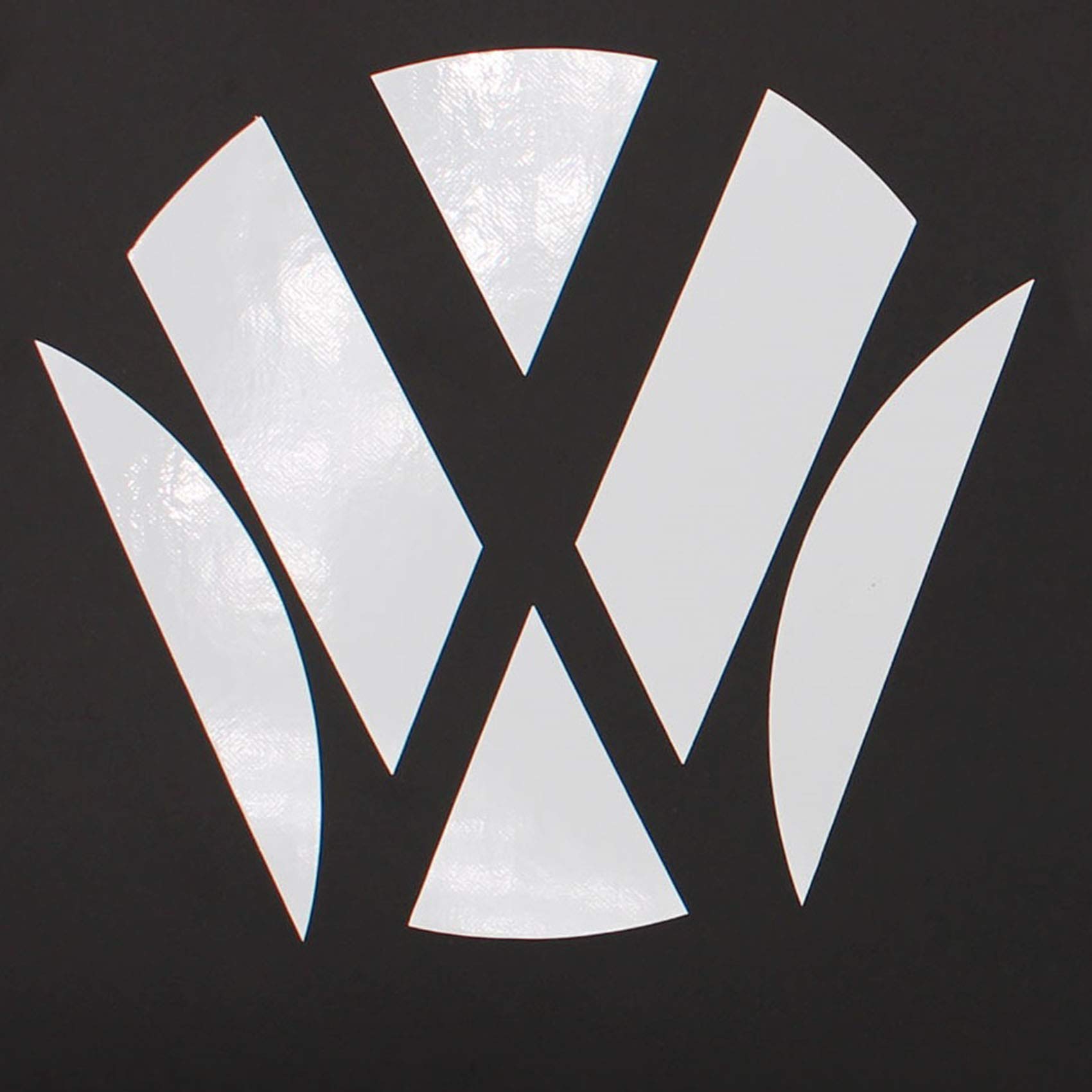 Finest Folia G6 Emblem Corners Inlays Film Sticker Perfect Fit - (K006 White Gloss)