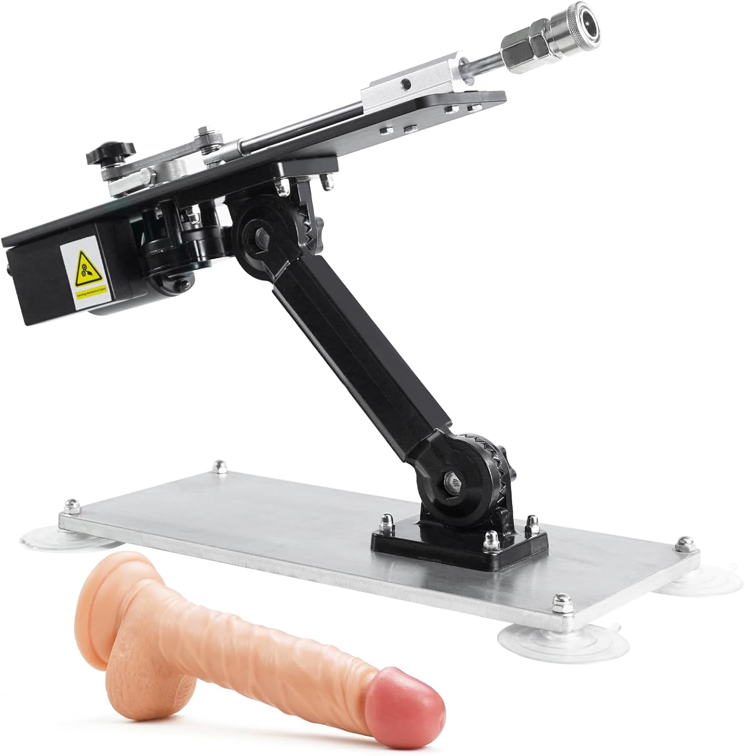 Sex Machine for Women and Men,Metal Automatic Thrusting Dildo Machine with 8.26'' Dildo Attachments,Remote Adult Sex Toy Machine Device for Couple