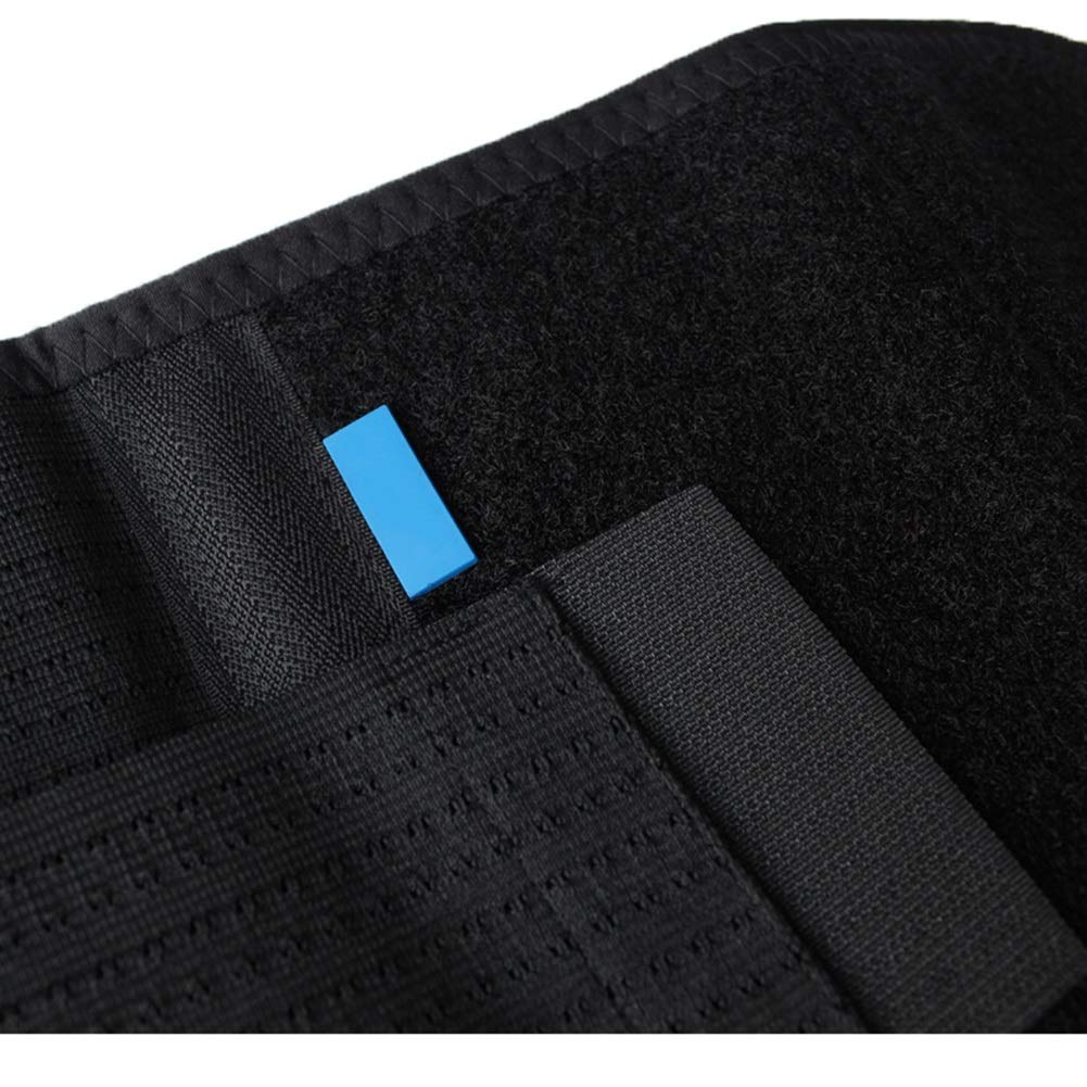 Lendenwirbelstützgürtel, Rückenstützgürtel for Damen und Herren, verstellbare Taillengurte for Skoliose oder Bandscheibenvorfall(Black,Large)