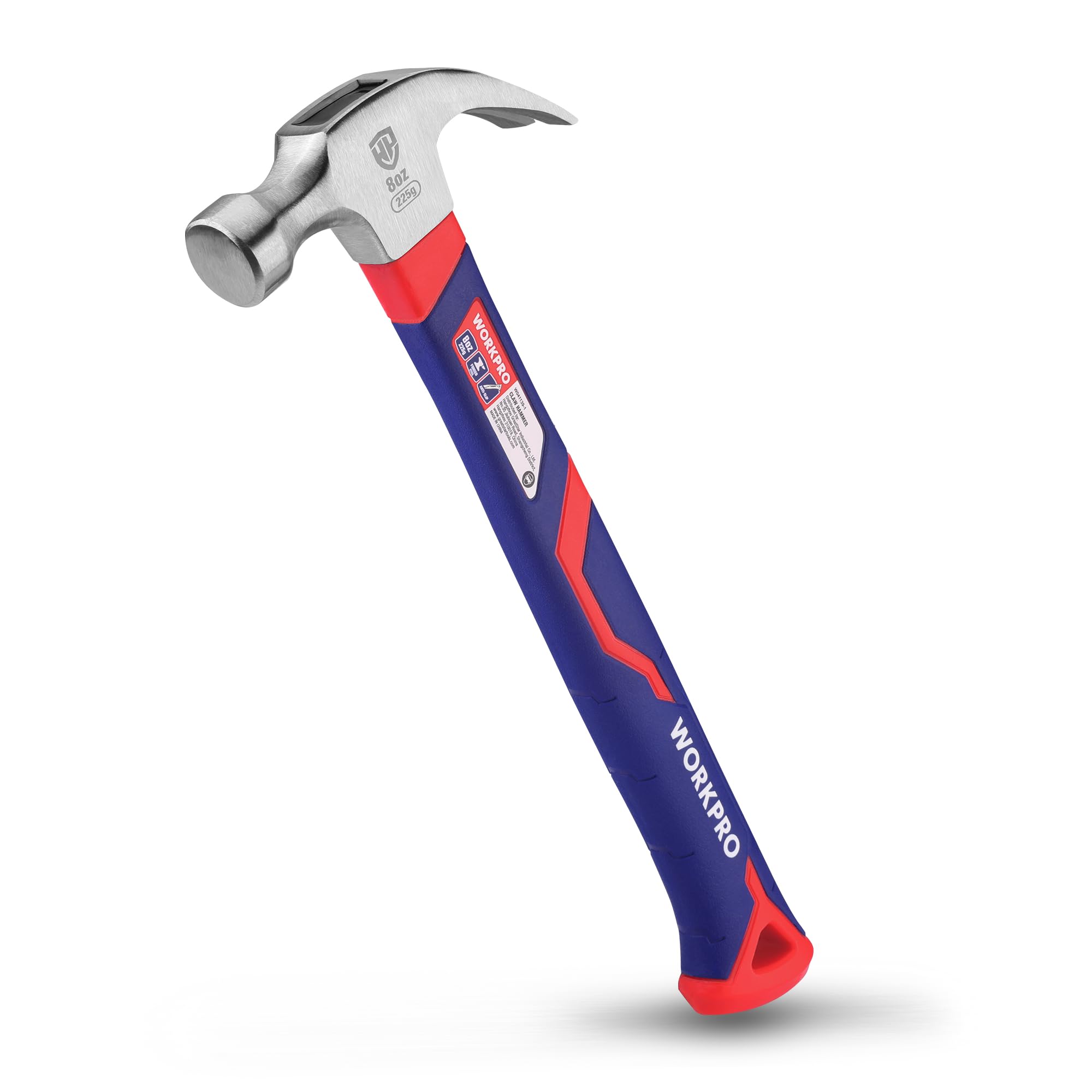 Amazon | WORKPRO ネールハンマー 釘抜きハンマー 金槌 クローハンマー