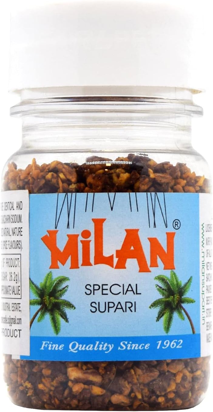 Milan Special Supari - 2 bottles | Small and soft pieces | Burst of flavours | Fine quality since 1962 | Mouth freshener | Supari mukhwas | Mint | After meal snack |