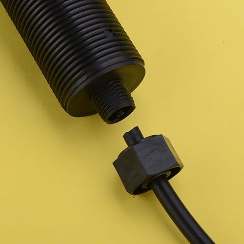 Miniatura 5 de SINKINGDOM Kit de interruptor de aire SinkTop con botón largo cromado (cubierta de latón) para eliminación de basura