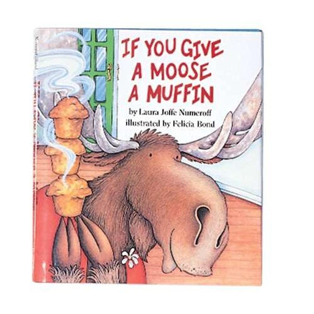 Constructive Playthings HR-24 "If You Give A Moose A Muffin" Book