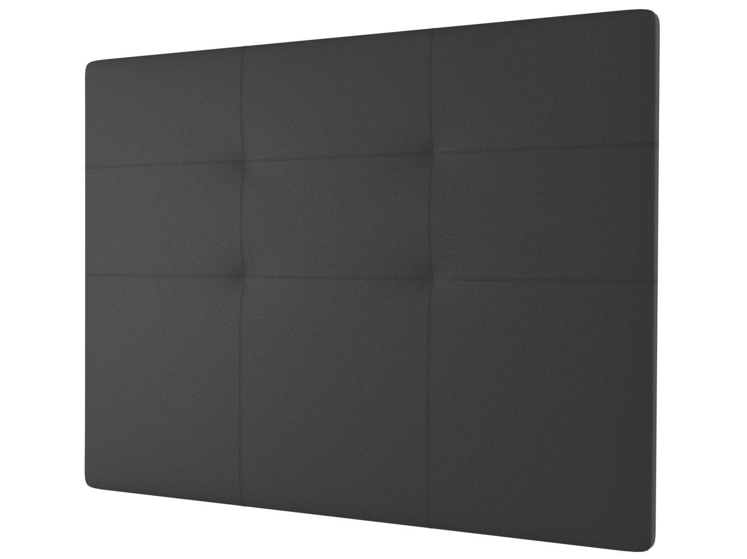 LA WEB DEL COLCHON Cabezal Cama Andrea Tapizado Acolchado 8 cm con Fijación a Pared – Cabecero de Cama Suave y Elegante – Cama de 80 (90 x 70 cms) Blanco Polipiel – Cabeceros Acolchados — view 30
