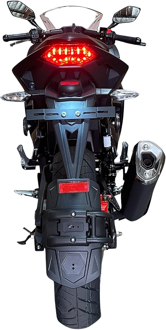 125cc Ninja Venom X22 Motorcycle 4-speed, 4-stroke, Full-size 17 Wheels Beginner Bike, Two Seater With Mco Title & Bill Of Sale Matte Black