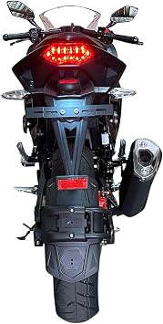125cc Ninja Venom X22 Motorcycle 4-speed, 4-stroke, Full-size 17 Wheels Beginner Bike, Two Seater With Mco Title & Bill Of Sale Matte Black