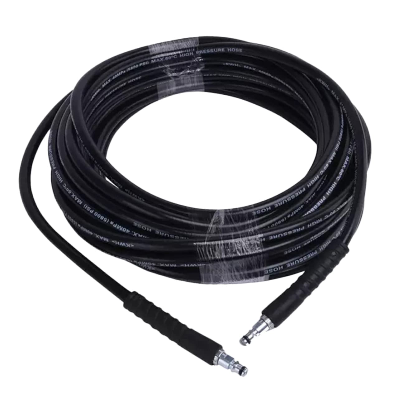 balacoo 10m Long Car Washer Power Washer Hose Pressure Washing Machine Hose Rubber Water Heater Hose for Cold Water Application Random Color