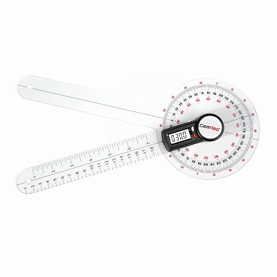 Goniômetro Digital de 30,48 cm para Medição de Amplitude de Movimento de Juntas ROM