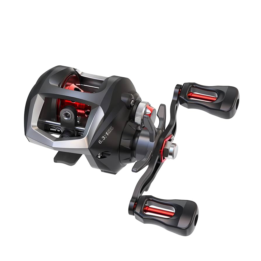 釣り仕掛け・仕掛け用品 QUEENCORAL HIGH POWER BAITCASTING REEL Lixada Baitcaster Fishing Reel Compact Baitcaster Reel