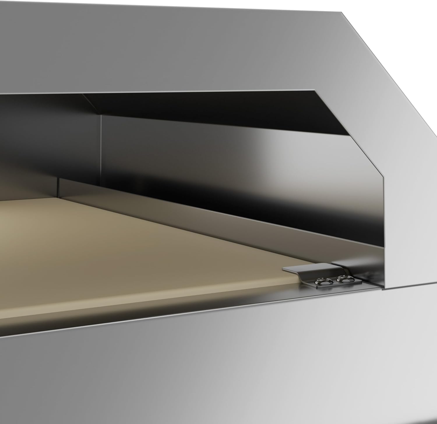 72 in. Full Stainless Steel Commercial Outdoor Propane Gas Grill with 36 in. Griddle and 36 in.Pizza Oven, ETL Listed in Stainless-Steel (CGKIT7-G36P36)