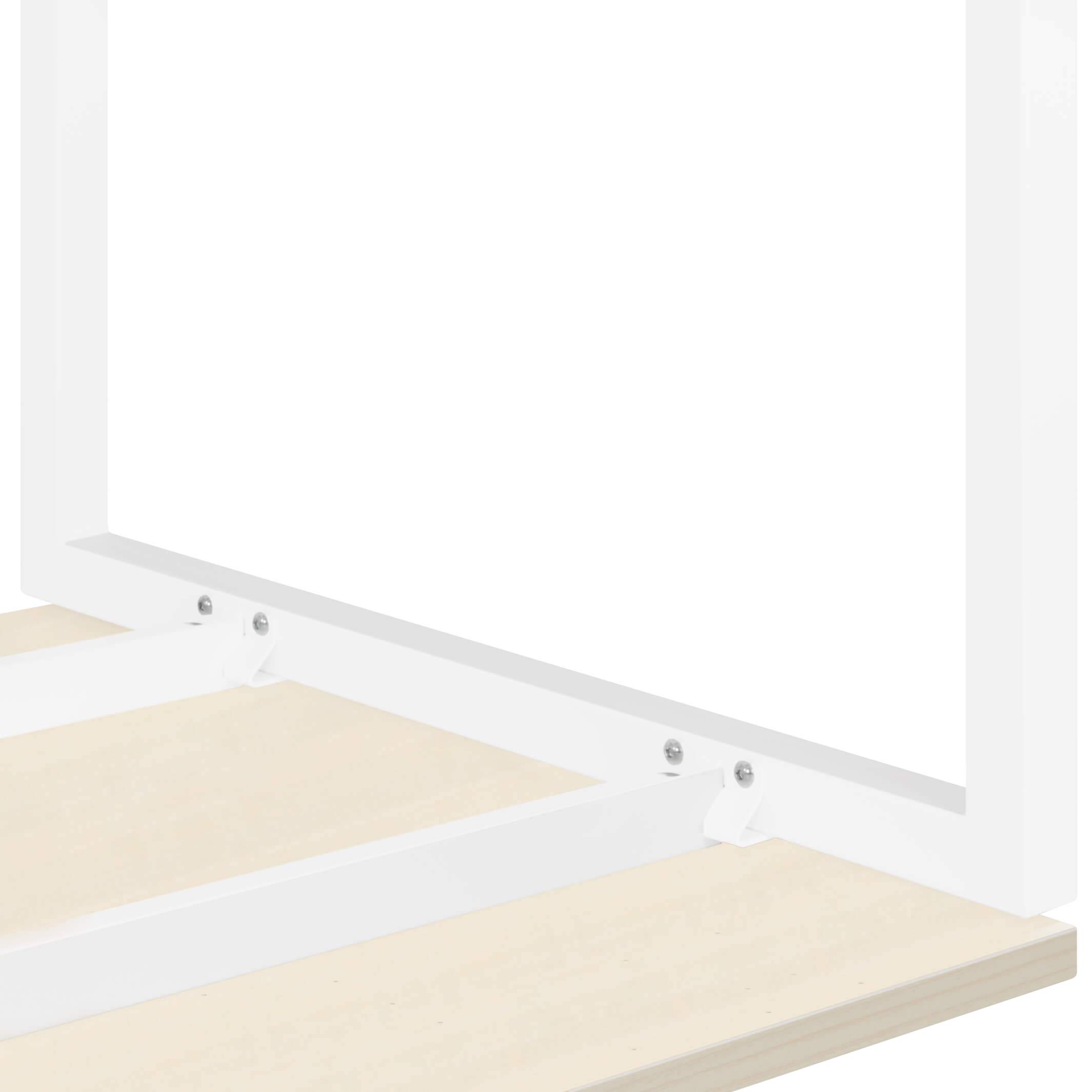 Weber Büroleben GmbH NOVA Tavolo riunioni 160 x 80 cm acero 4 – 6 pers. Tavolo da riunione, colore struttura: bianco