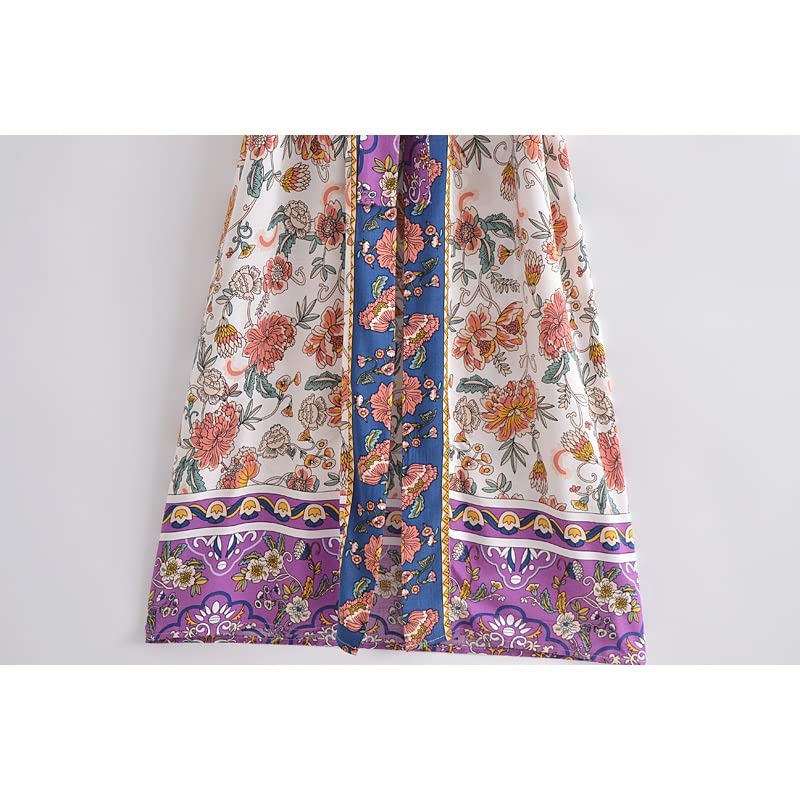 Robe boho plage imprimé kimono pour libérer votre esprit bohème cet été - 4