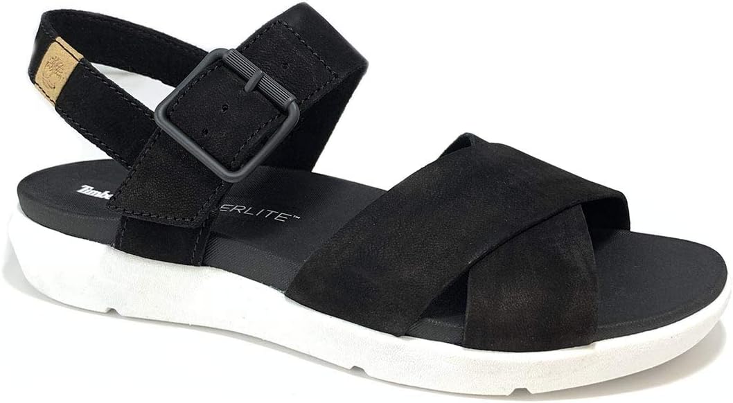 Timberland Women's Wilesport Nubuck Leather Strap Sandals