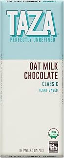 Organic Oat Milk Chocolate Bar, Classic, 2.5 Ounce (10 Count), Vegan