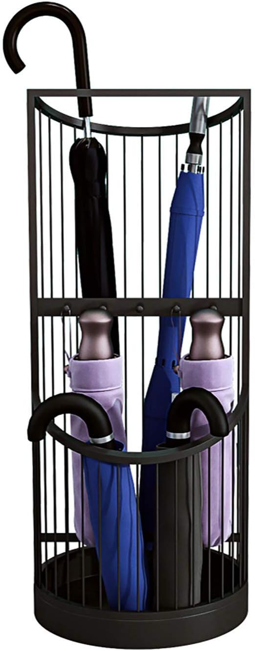 Elegant Metal Umbrella Stand for Umbrellas & Walking Canes Space-Saving Design Available in Black White Gold – Stylish & Storage Solution