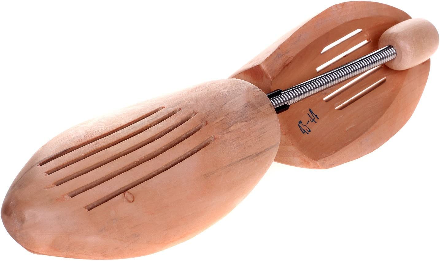 10 pares / 5 pares Hormas de zapato, madera natural, tensor de espiral, hormas. Unisex, tallas a elegir. KXB6001