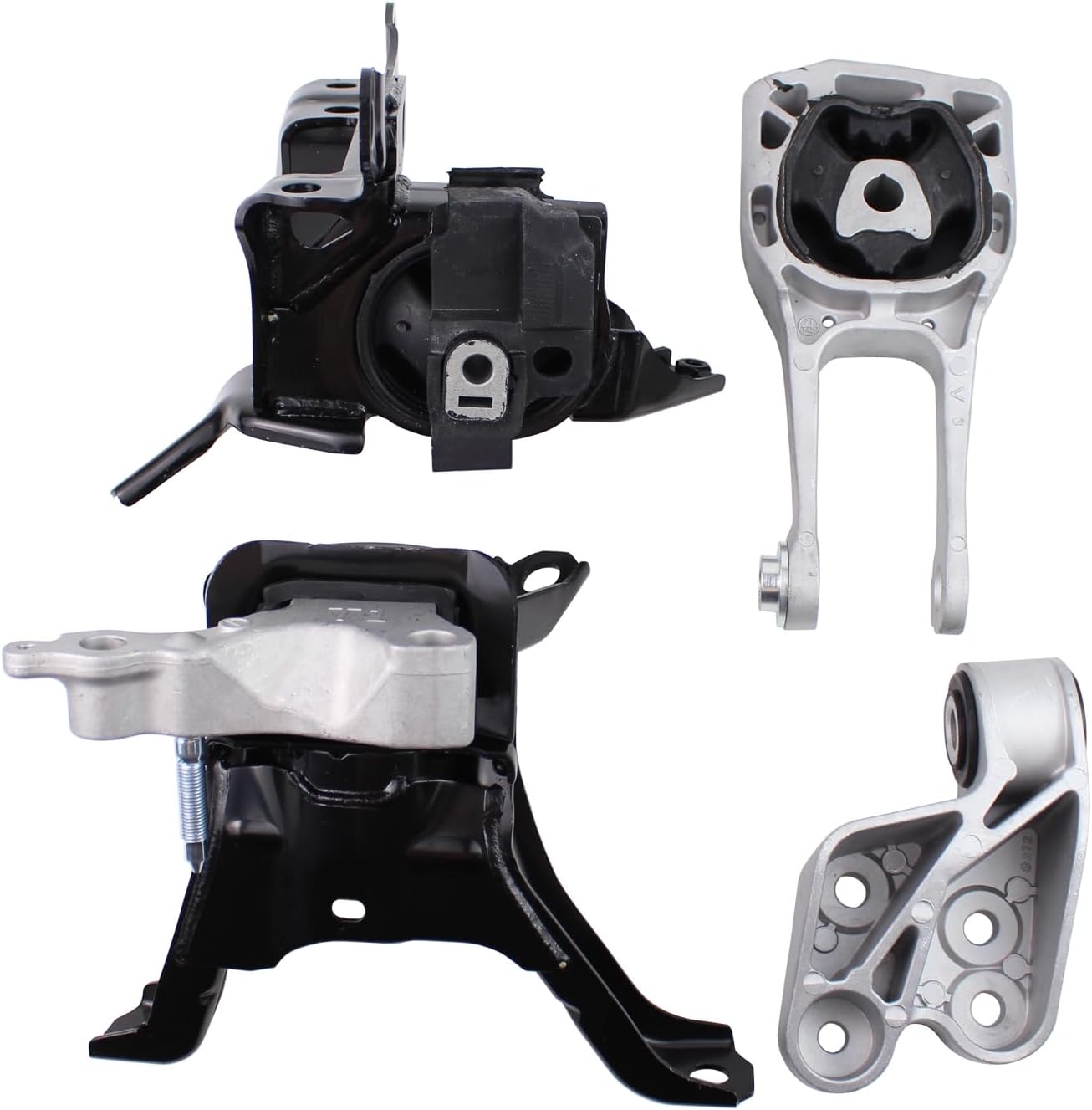 4pcs Engine Motor Mount and Transmission Mount Set for Toyota C-HR 2.0L 2018 2019 2020 2021 2022