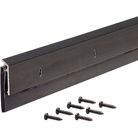 M-D 25718 DB038 Heavy-Duty Door Sweep W/Vinyl Seal Satin Nickel 2-1/4 X - View #7