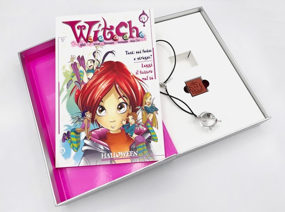 W.i.t.c.h. Kit anniversary. 25 anni di W.i.t.c.h. Con ciondolo, timbro ex libris