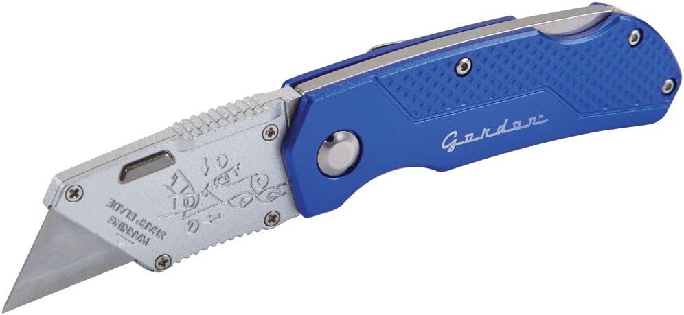 Gordon Folding Lock Back Utility Knife (Silver)