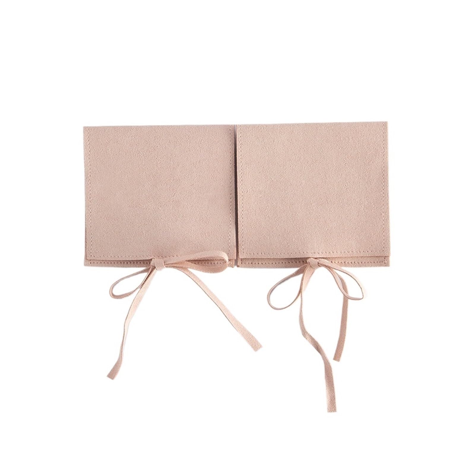 Cidegoo 5Pcs 9x9cm Microfiber Velvet Jewelry Pouches for Earrings Necklace Wedding Gift Bags