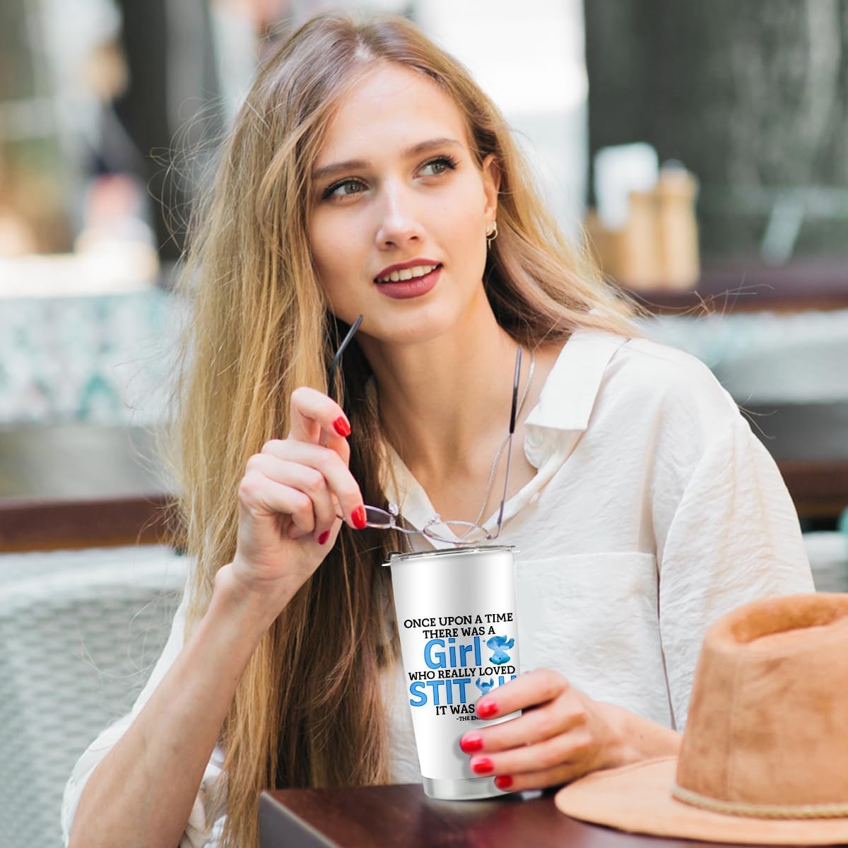 Cartoon Lover Gift, Cute Cartoon Themed Coffee Cup, Birthday Gifts for Women, Girls, Friends, 20 Oz Stainless Steel Tumbler - Image 6