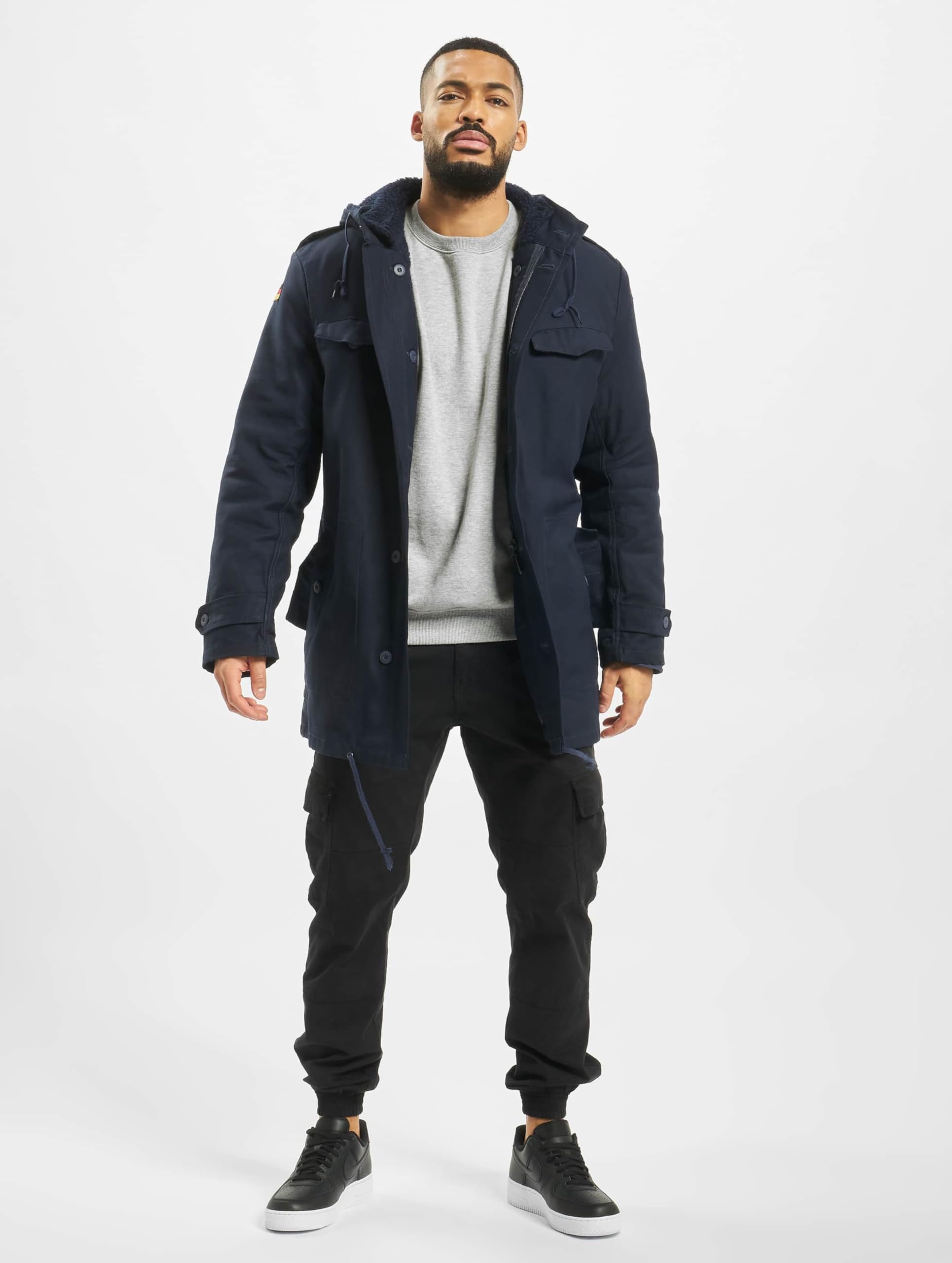 Brandit BW Parka Flag, rozmiar od 46 do 64, grantowy, 6XL