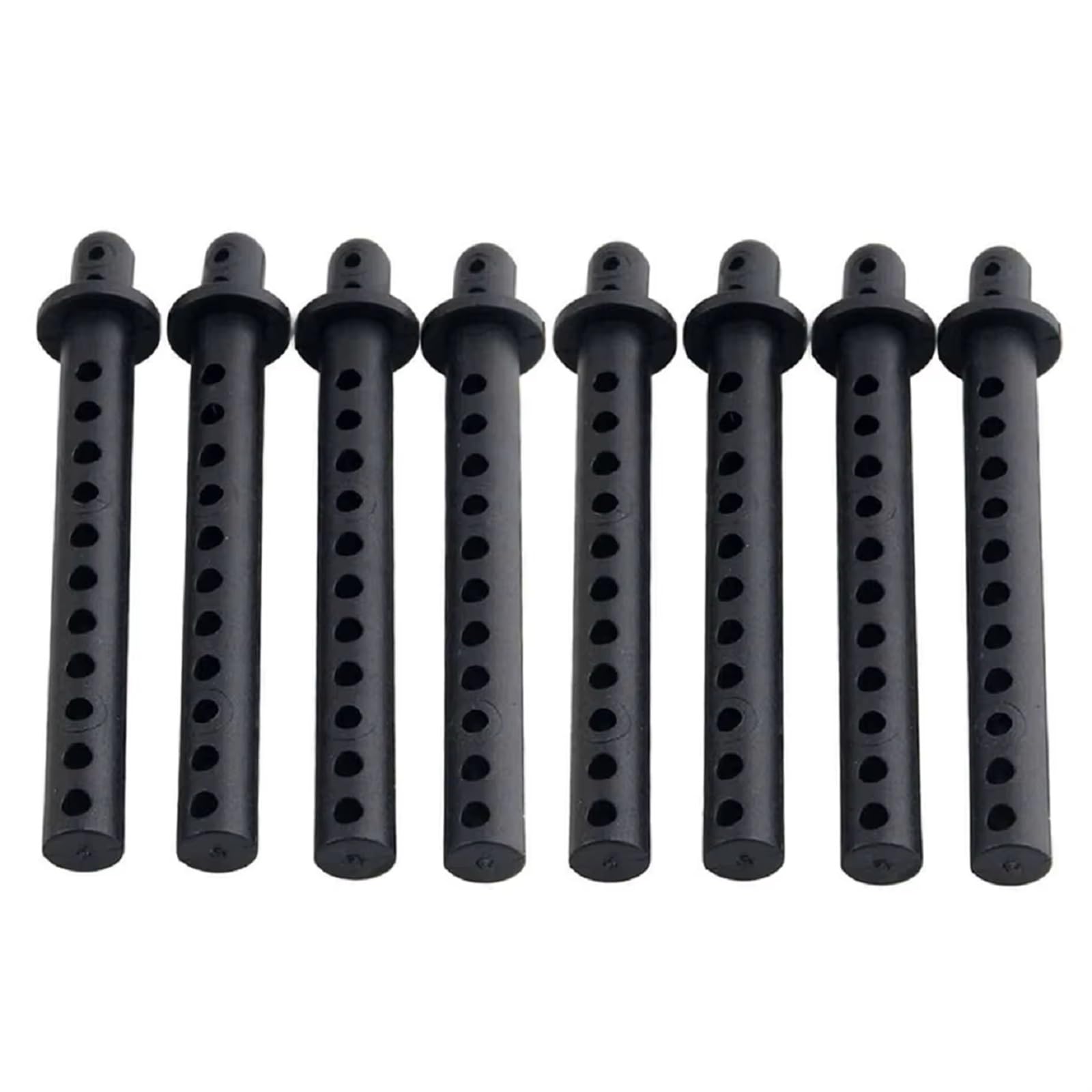Pièces de voiture RC Lot De 8 Supports De Coque De Voiture RC En Plastique Compatibles Avec La Voiture Télécommandée 1/10 4WD Tout-terrain Pour Buggy Et Camion(83mm
