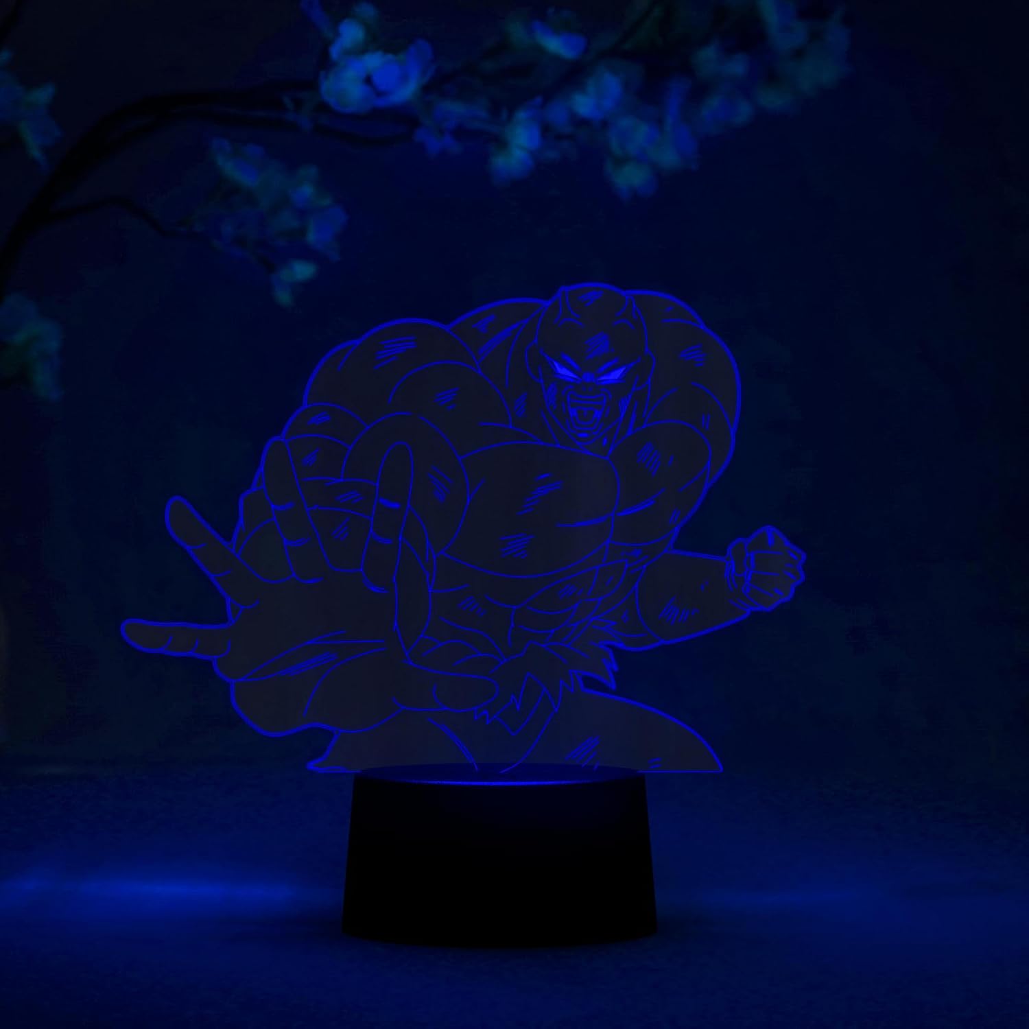 Otaku Lamps Jiren Dragon Ball Super – Anime Lamp Figure Night Light, 16 Color RGB LED – Remote, 3D Anime Room Décor Gift for Otaku