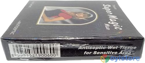 Miniatura 3 de Super Magic Man - Toallitas húmedas para evitar la eyaculación precoz, sexo largo, paquete de 12