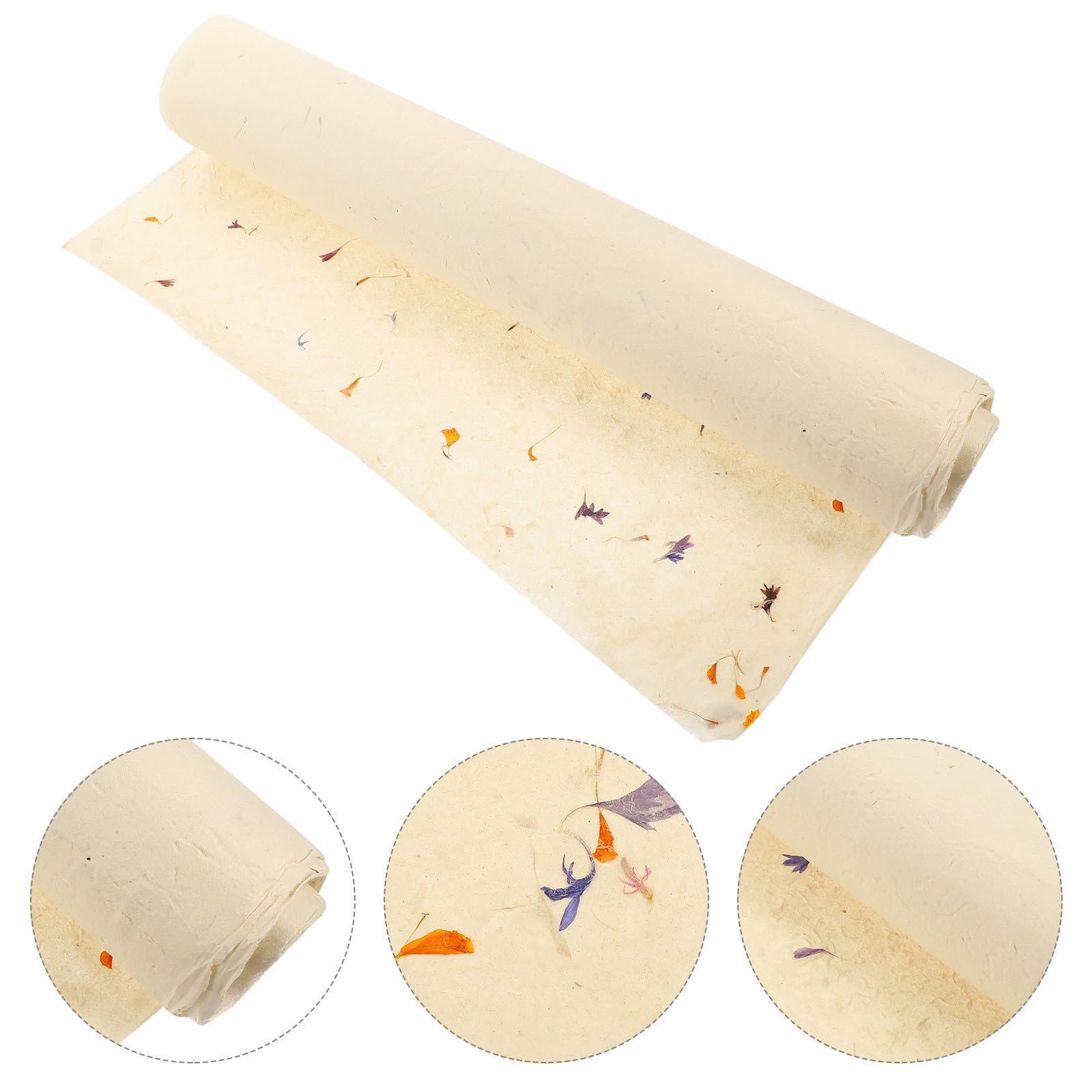 FRCOLOR 4pièces Papier à Motif Floral Papier Pour Fêtes Et Anniversaires Pour Emballer Vos Avec Élégance