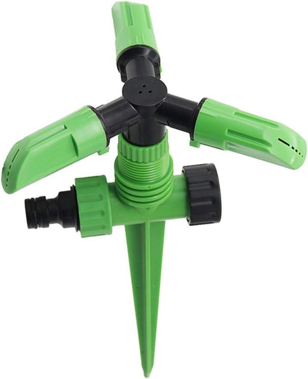 Gardening Irrigation Dripper 3 Pieces of Automatic 360-degree Circular Rotating Sprinkler Nozzles for Garden Agriculture Courtyard Lawn Grass Irrigation Sprinklers