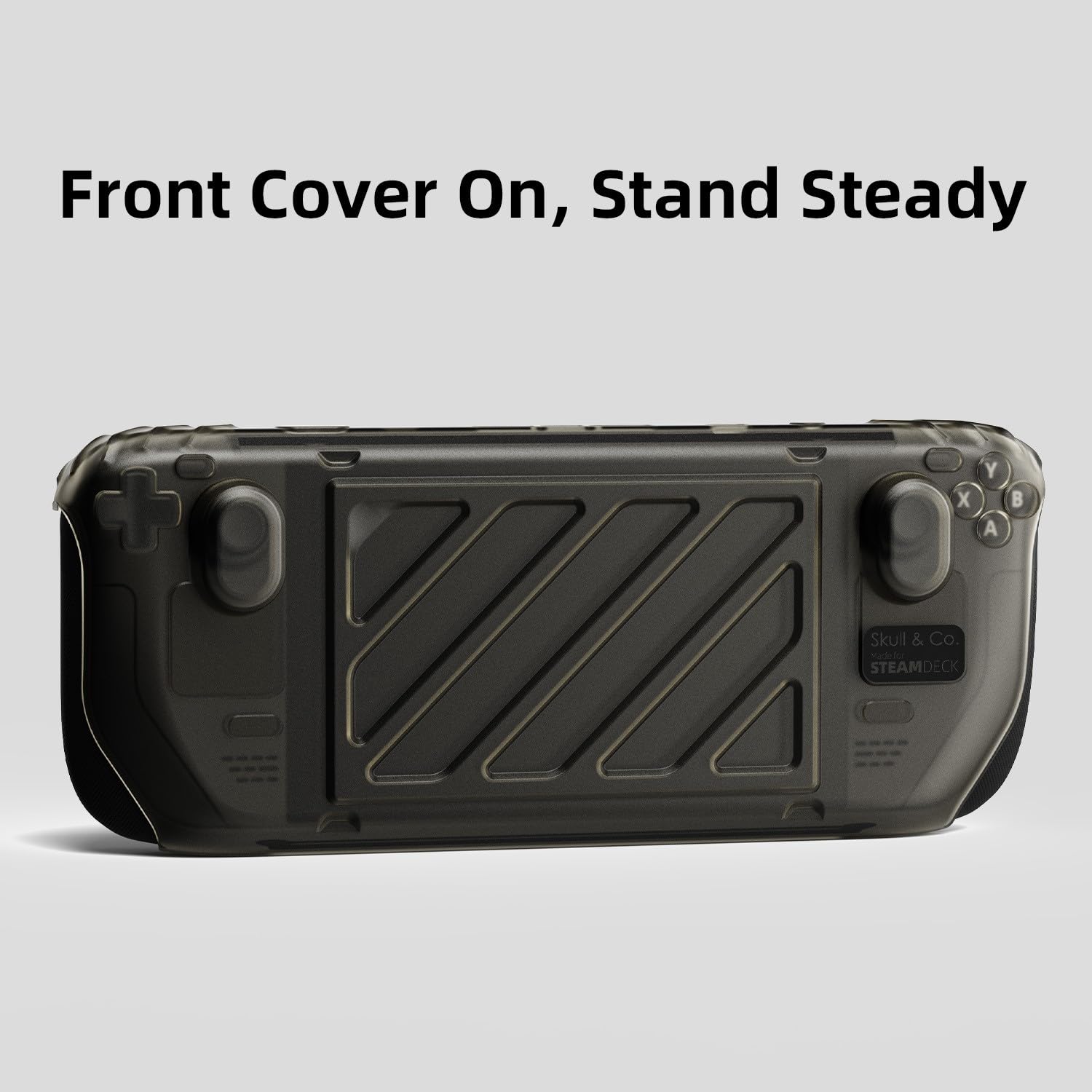 Savage Raven by Skull & Co. HardShell Front Cover Bundle for Steam Deck/OLED StandGrip (GripCase） -Black