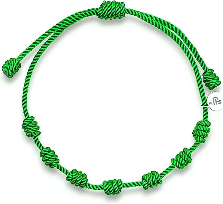 Armband Met 7 Knopen Voor Bescherming, Tegen Het Boze Oog En Voor Geluk Boeddhistisch Koord Draadamulet Voor Voorspoed En Succes Talisma~p223125807