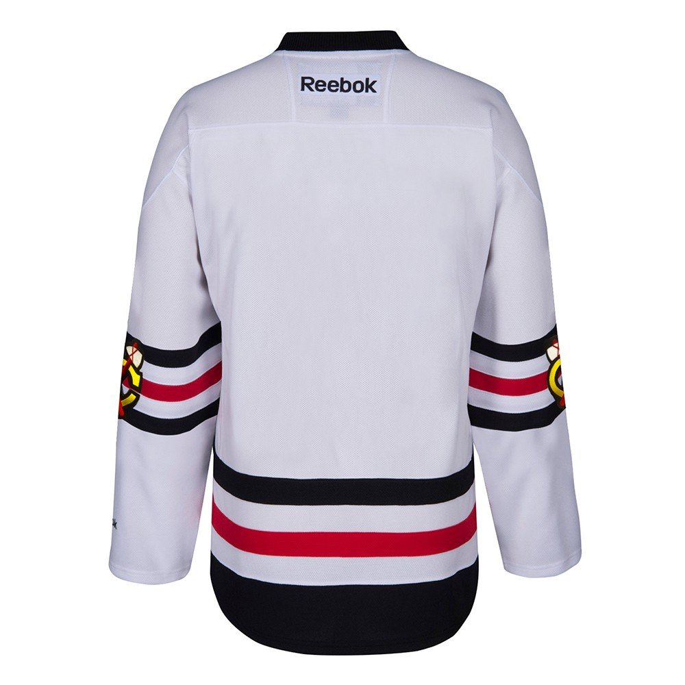 Reebok Chicago Blackhawks NHL White Official 2017 Winter Classic Team Premier Jersey for Men (S)