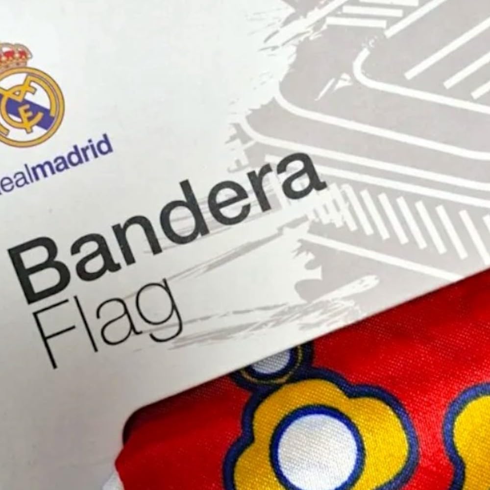 Bandera Real Madrid Oficial Grande 90x140cm