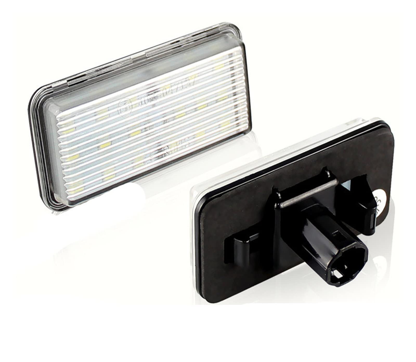 DEHIWI Lámparas de Luz de Matrícula 2 Uds Lámpara De Soporte De Placa De Matrícula - Para Land Cruiser Prado 120 Accesorios De Coche Land Cruiser