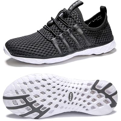 DLGJPA Women's Lightweight Quick Drying Aqua Water Shoes Athletic Sport Walking Shoes
