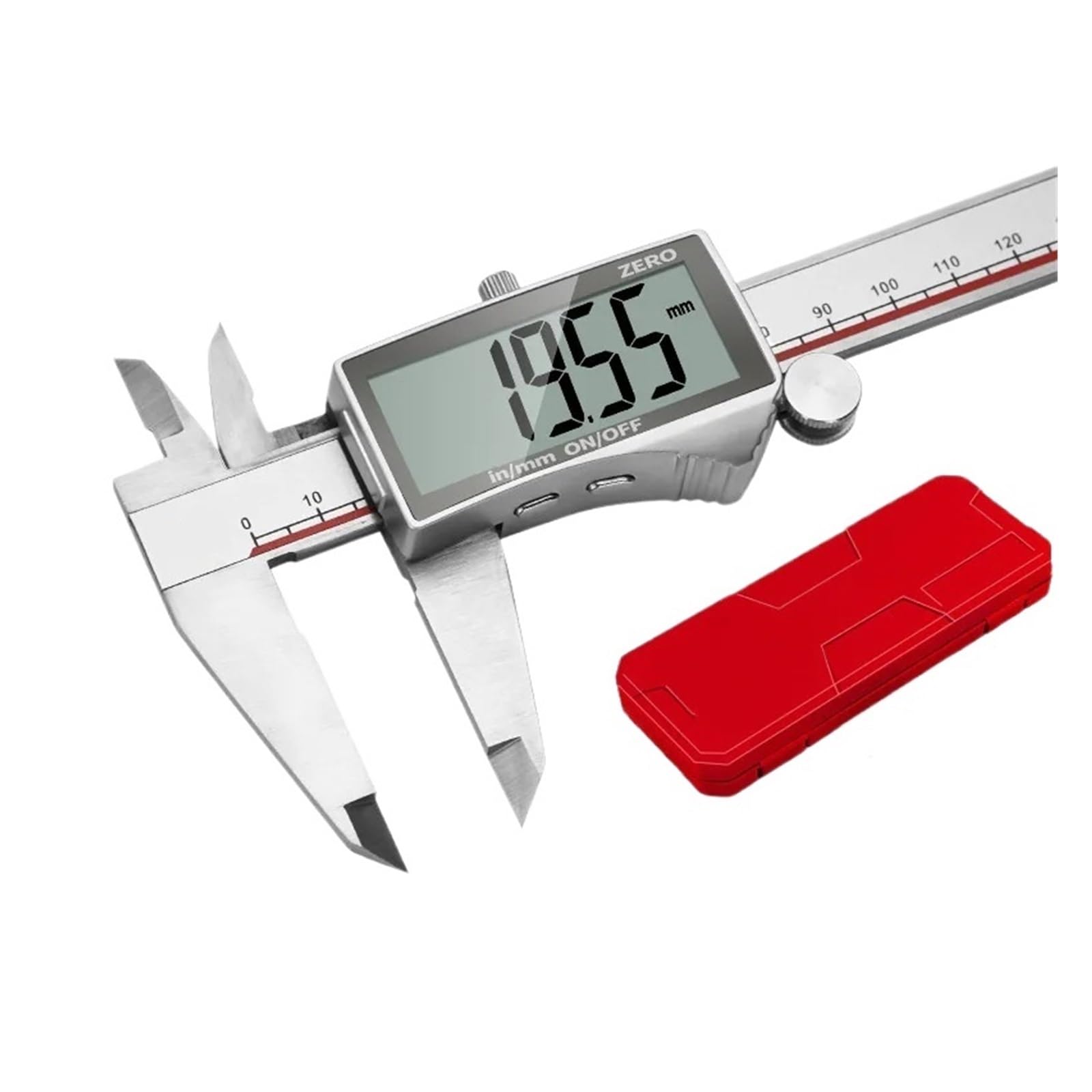 BDAYEK Vernier calipers Digital Metal Caliper Stainless Steel Vernier Calipers Electronic Micrometer Ruler Depth Measuring Tool Gauge Instrument(Digital display 150)