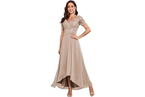 Elegant Lace Mother of the Bride Dresses Chiffon Formal Gowns