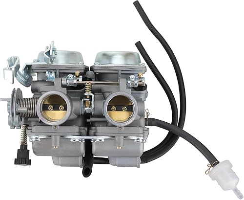 GOOFIT Carburador doble cilindro de reemplazo de carbohidratos para cámara 250cc Rebel CMX 250cc CMX250 CA250