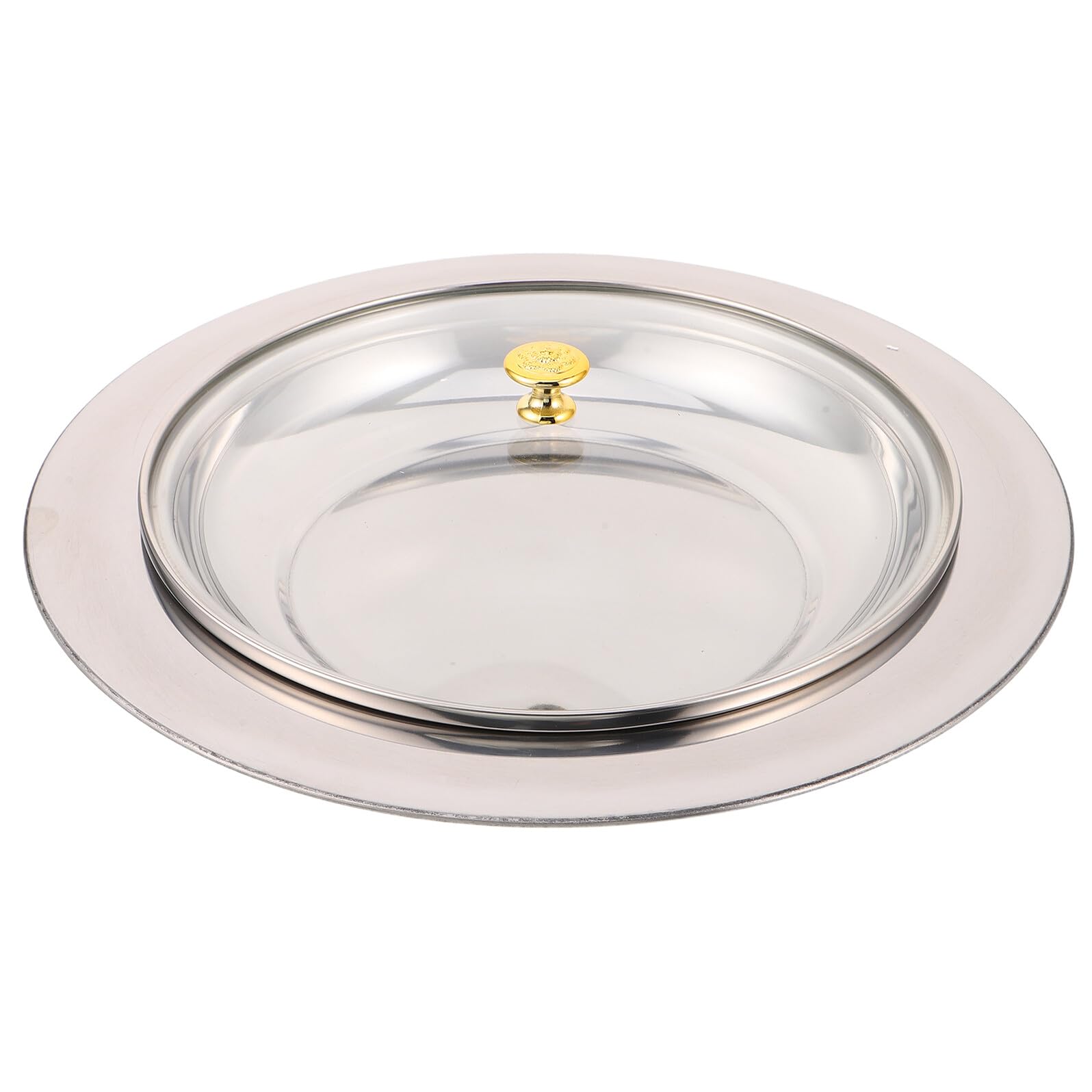 Plateau de communion avec couvercle en verre pour les cérémonies religieuses en église